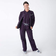 Load image into Gallery viewer, Plum Color Bella Women&#39;s Protective Scrub Jacket
