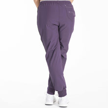 Load image into Gallery viewer, Plum Color Ruggie Tux Jogger Scrub Pants For Women&#39;s
