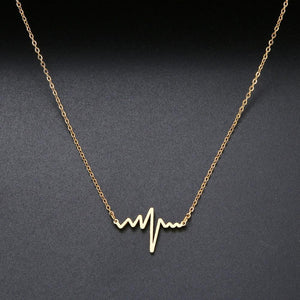 EKG Heartbeat Necklace