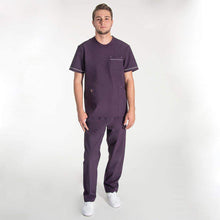 Load image into Gallery viewer, Jake Crew Neck Scrub Top helcasio
